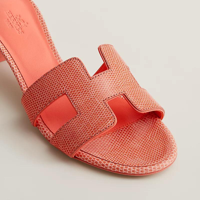 Giày Hermes Oasis Sandal Nữ Cam Nhạt